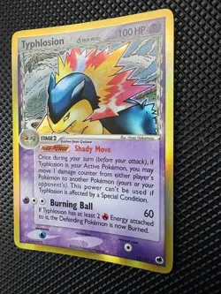 #3 Typhlosion 12/101 EX Dragon Frontiers 2006 Delta Species Holo Pokemon Card - Image 2