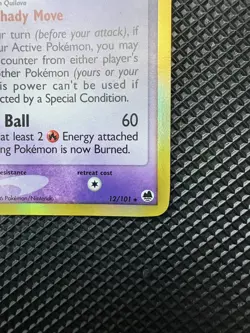 #3 Typhlosion 12/101 EX Dragon Frontiers 2006 Delta Species Holo Pokemon Card - Image 5