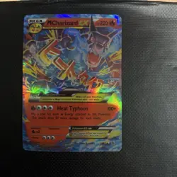 Pokemon Trapped Charizard EX Mega Evolution Topps Pikachu's Vacation Card 51 - Image 1