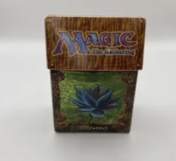 Vintage Black Lotus Juzam Djinn Ultra Pro Deck Box 1997 Magic the Gathering MTG - Image 1