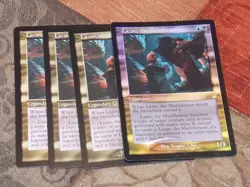 MTG Retro Frame Lazav, the Multifarious x4 Rare Ravnica Remastered NM FOIL x1 - Image 1