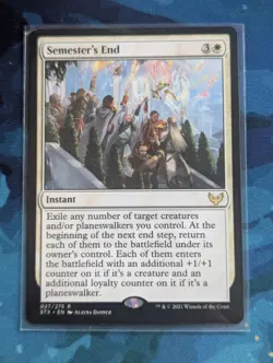 MTG Semester's End - NM - Strixhaven - Image 1