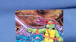 Leo's Katana - Sword of Sinew and Steel (Borderless) Tmnt Mtg NM PZA A - Image 2