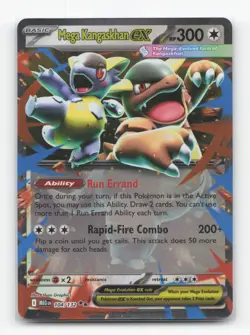 Pokemon TCG - Mega Kangaskhan ex 104/132 Double Rare Mega Evolution - - Image 1