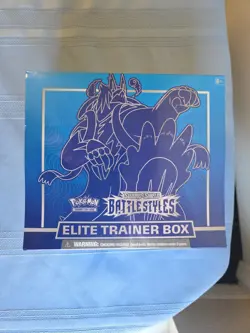 Pokemon Sword & Shield Battle Styles Elite Trainer Box ETB Factory Sealed - Image 1