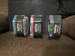 Pokemon Knock Out Snorlax, Mimikyu, Darkrai, Collector's Tin Factory Sealed Rare - Image 5