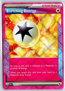 Enriching Energy 191/191 Pokemon Surging Sparks Holo Ultra Rare - Image 1
