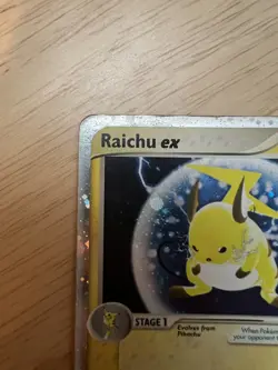 Pokemon Raichu EX 98/100 EX Sandstorm Holo Foil Rare HP - Image 2