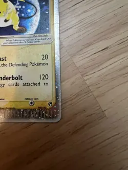 Pokemon Raichu EX 98/100 EX Sandstorm Holo Foil Rare HP - Image 5