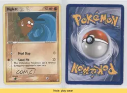 Diglett Pokemon EX Crystal Guardians #50 2006 READ 0j5 - Image 3