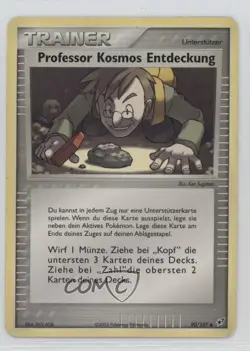 Professor Cozmo's Discovery German Pokemon EX Deoxys #90 2005 - Image 1