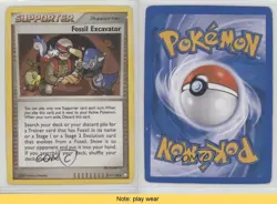 Fossil Excavator Pokemon Diamond & Pearl Mysterious Treasures #111 2007 READ 2f4 - Image 3
