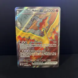 Pokemon Destined Rivals #208/182 Team Rocket's Moltres ex - Image 1