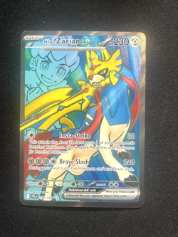 Pokemon TCG Hops Zacian EX Full Art Holo Card 176/159 Journey Together - Image 1
