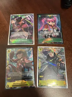 One Piece Card Game Illustration Box Vol 3 and 4 Promos - Image 1