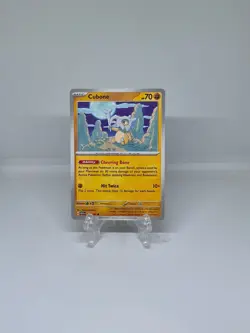104/165 CUBONE | COMMON | SCARLET & VIOLET 151 POKEMON CARD - Image 1
