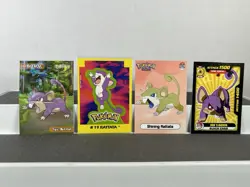 Pokemon Lot of Cards and Stickers All Rattata #19 Rattata Only Pokemon Lot of 21 - Image 5