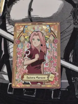 Sakura Haruno NARUTO NRSA01-SP-003L5 Naruto Kayou Card - ENGLISH - Heaven Scroll - Image 1