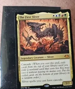 The First Sliver Modern Horizons Regular Card Near Mint Condition - Image 1