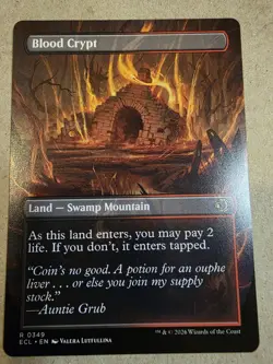Blood Crypt - (Borderless) Lorwyn Eclipsed Regular - Mtg - Image 2