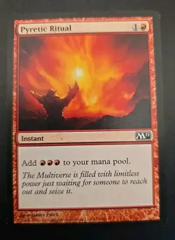 Pyretic Ritual Core Set 2011 (M11) MTG Regular Lightly Played - Image 1