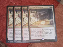 MTG Assemble the Legion x4 Rare Ravnica Remastered NM Low S&H - Image 1