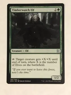 Timberwatch Elf NM Eternal Masters MTG - Image 1