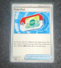 4x Poke Pad 198/217 Ascended Heroes Pokemon Trainer Play Set Of 4 - Image 4