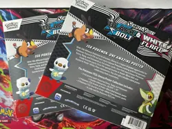 Lot Of 2 Pokemon Black Bolt/White Flare Unova Poster Collection Sealed - Image 2