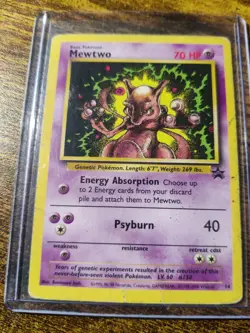 Pokemon Mewtwo 14 Promo NM/LP - Image 2