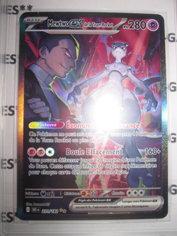 POKEMON CCC 9 (◕‿◕✿) POKEMON MEWTWO EX DE LA TEAM ROCKET ALTERNATIVE 231/182 FR - Image 1