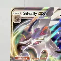 Pokemon TCG Silvally GX Sun & Moon: Ultra Prism 116/156 Holo Ultra Rare LP+ - Image 2