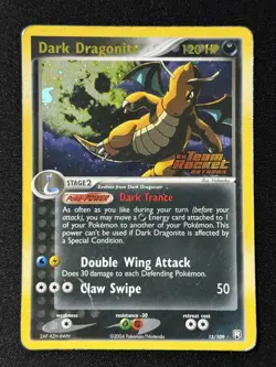 Pokemon Dark Dragonite 15/109 Reverse Holo Stamped EX Team Rocket Returns - Image 1