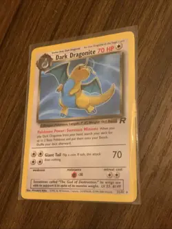 Dark Dragonite 22/82 - Team Rocket - NON-holo Rare Pokemon - LP - Image 2