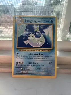 Pokemon Dewgong 29/108 Evolutions XY RARE - Image 1