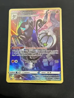 Chandelure TG04/TG30 Ultra Rare SWSH11: Lost Origin Trainer Gallery Pokemon TCG - Image 1