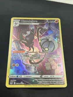 Chandelure TG04/TG30 Ultra Rare SWSH11: Lost Origin Trainer Gallery Pokemon TCG - Image 4