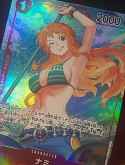 One Piece Nami R Parallel Alt OP01-016 Romance Dawn - Japanese Jpn - Image 3