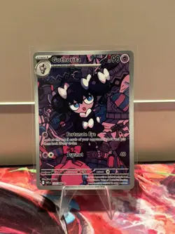 Gothorita 125/086 White Flare Illustration Rare Pokemon Card NM/M English - Image 1