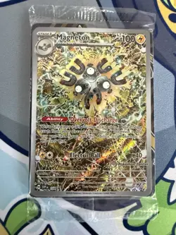*SEALED* Pokemon TCG Magneton Card 159 Pokemon Center ETB Surging Sparks Series - Image 1