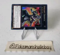 Gallant Granite MP20-EN167 *NM* 1st Edition Prismatic Secret Rare Yugioh Card - Image 2