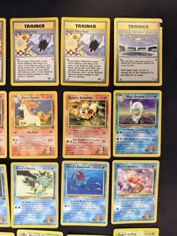 Pokemon Gym Heroes & Gym Challenge Lot 35 Cards– Erika, Misty, Koga, Blaine WOTC - Image 4