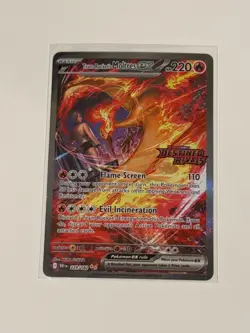 Team Rocket's Moltres ex - (Destined Rivals Stamp) 229/182 Miscellaneous Cards & - Image 1
