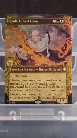 Iroh, Grand Lotus (Showcase) Avatar: The Last Airbender Foil - Image 1