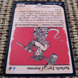 Karlach, Fury of Avernus NM – MTG CLB #400 Showcase – Mythic Legendary Creature - Image 3