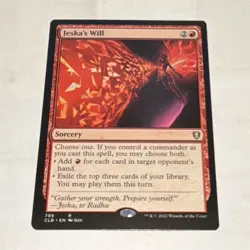 Jeska's Will Commander Legends Baldur's Gate Rare Red Sorcery 799/CLB - Image 1