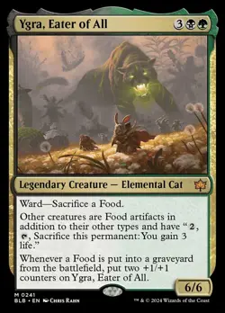 MTG Ygra, Eater of All - Foil, NM-Mint, English Bloomburrow - Image 1