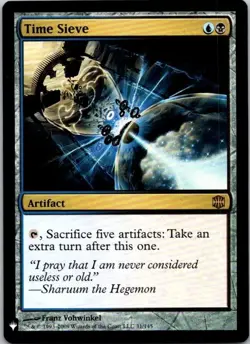 MTG Magic The Gathering Time Sieve Alara Reborn Played See Scan - Image 1
