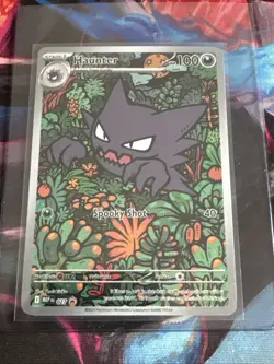Haunter 027 Me: Mega Evolution Promo AR Pokemon Card - Image 1