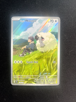 Hop's Wooloo 170/159 Illustration Rare Pokemon Card NM - Image 1